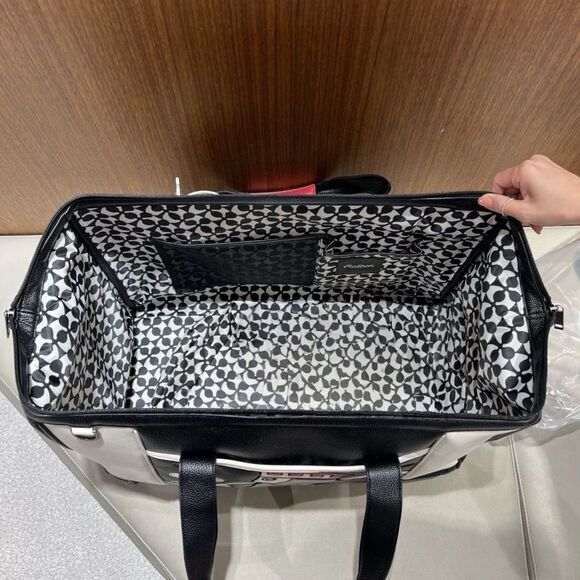 Malbon Fashion Golf Boston Bag Shoes Bag Weekender Carry-On - Picture 7 of 10